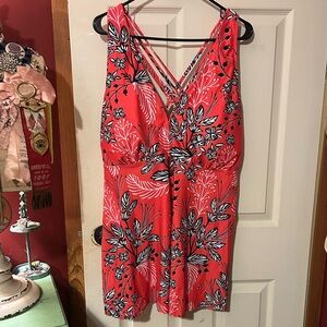 Plus Size Tankini Top